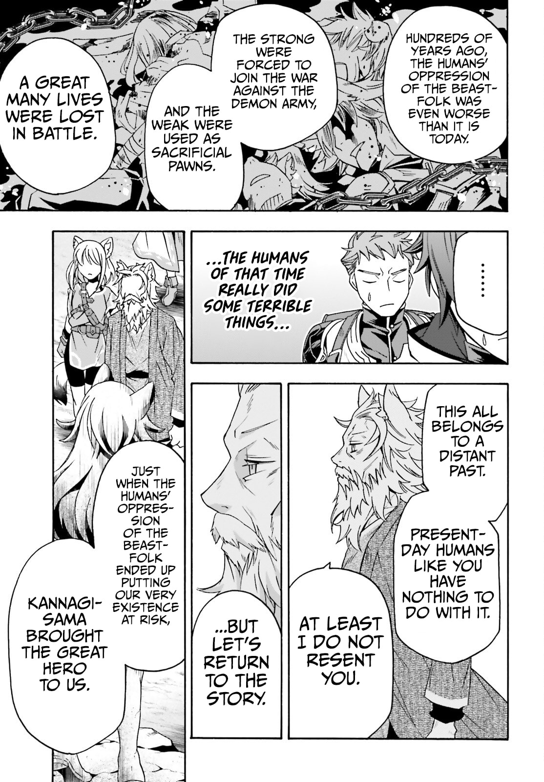 Chiyu Mahou no Machigatta Tsukaikata: Senjou o Kakeru Kaifuku Youin Chapter 76 page 18 - 