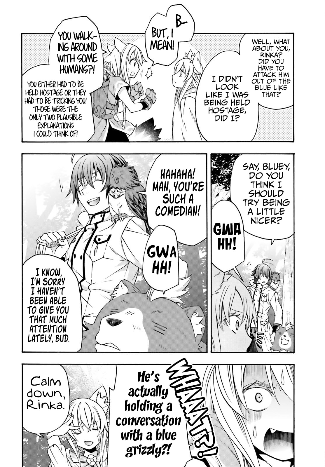 Chiyu Mahou no Machigatta Tsukaikata: Senjou o Kakeru Kaifuku Youin Chapter 76 page 3 - 