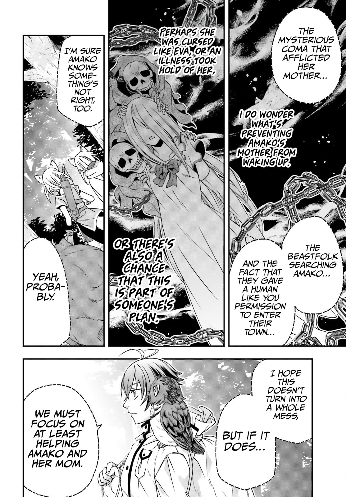 Chiyu Mahou no Machigatta Tsukaikata: Senjou o Kakeru Kaifuku Youin Chapter 77 page 13 - 