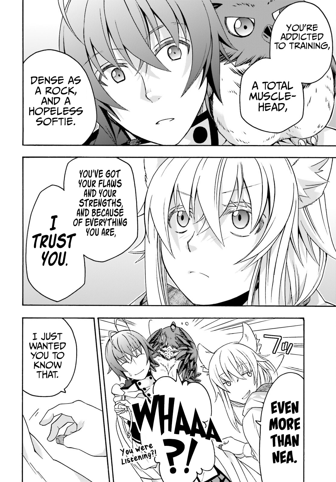 Chiyu Mahou no Machigatta Tsukaikata: Senjou o Kakeru Kaifuku Youin Chapter 77 page 17 - 