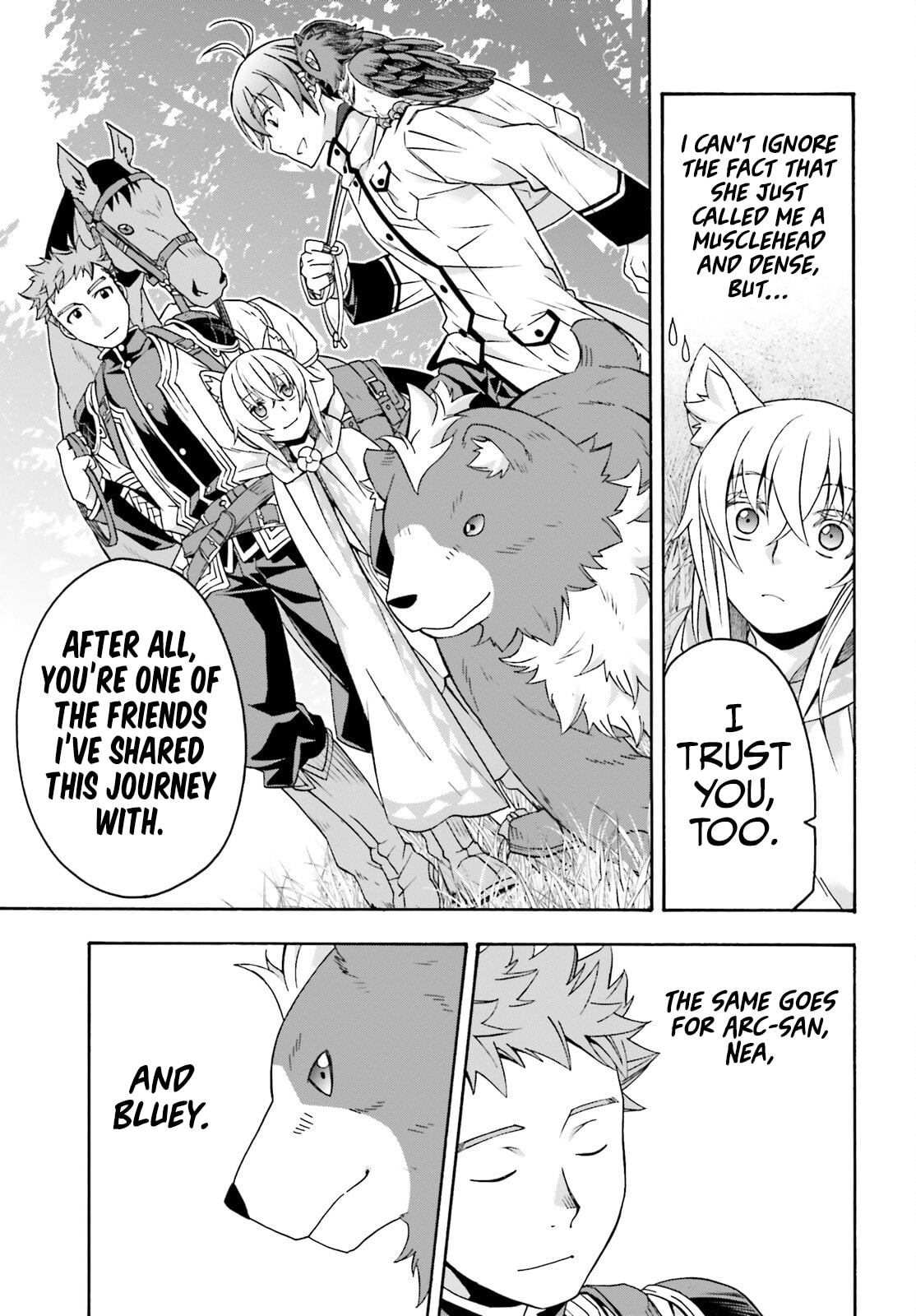 Chiyu Mahou no Machigatta Tsukaikata: Senjou o Kakeru Kaifuku Youin Chapter 77 page 18 - 