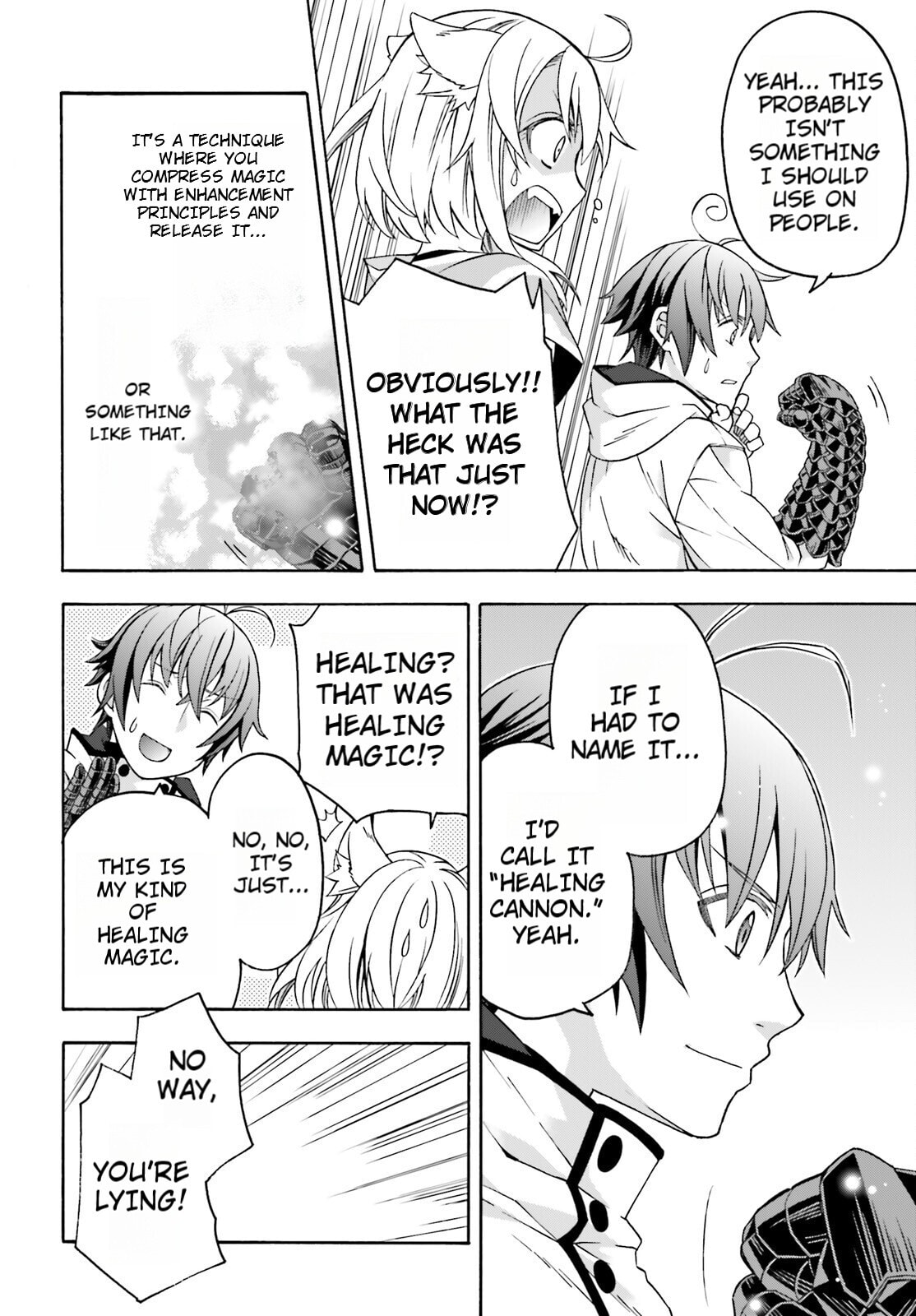 Chiyu Mahou no Machigatta Tsukaikata: Senjou o Kakeru Kaifuku Youin Chapter 82 page 30 - 