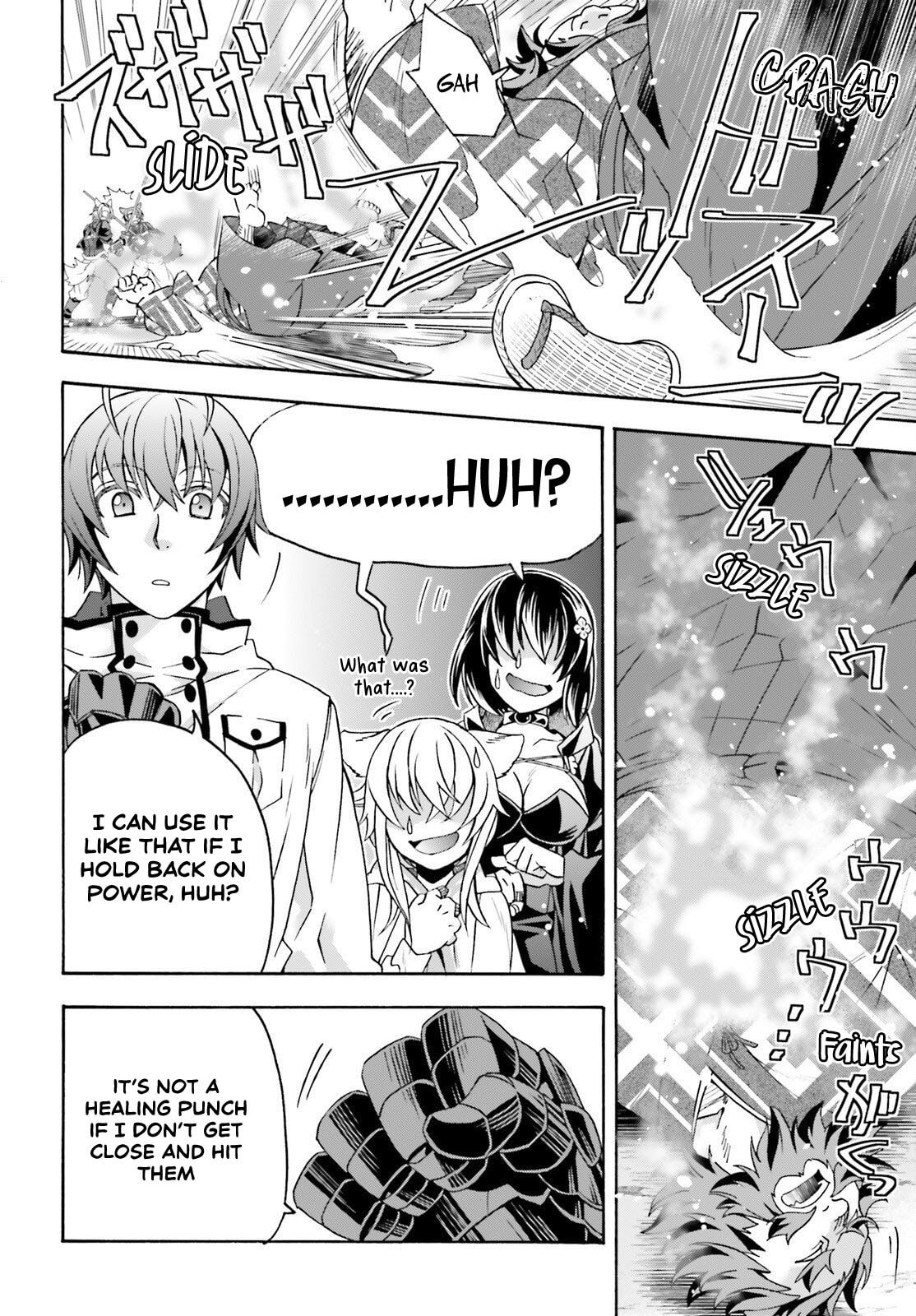 Chiyu Mahou no Machigatta Tsukaikata: Senjou o Kakeru Kaifuku Youin Chapter 83.2 page 28 - 