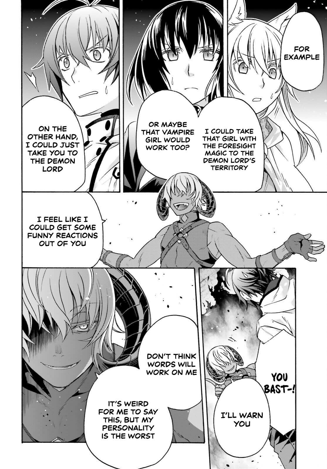 Chiyu Mahou no Machigatta Tsukaikata: Senjou o Kakeru Kaifuku Youin Chapter 84 page 22 - 