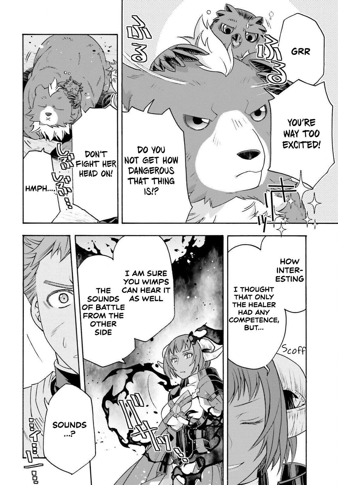Chiyu Mahou no Machigatta Tsukaikata: Senjou o Kakeru Kaifuku Youin Chapter 85 page 24 - 