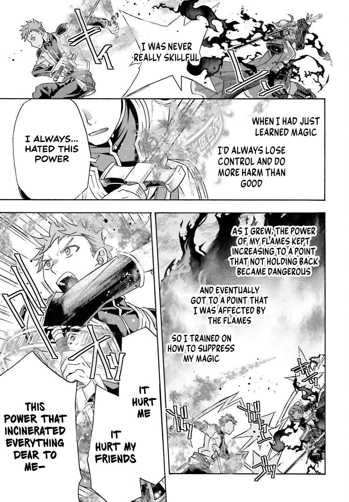 Chiyu Mahou no Machigatta Tsukaikata: Senjou o Kakeru Kaifuku Youin Chapter 85 page 33 - 