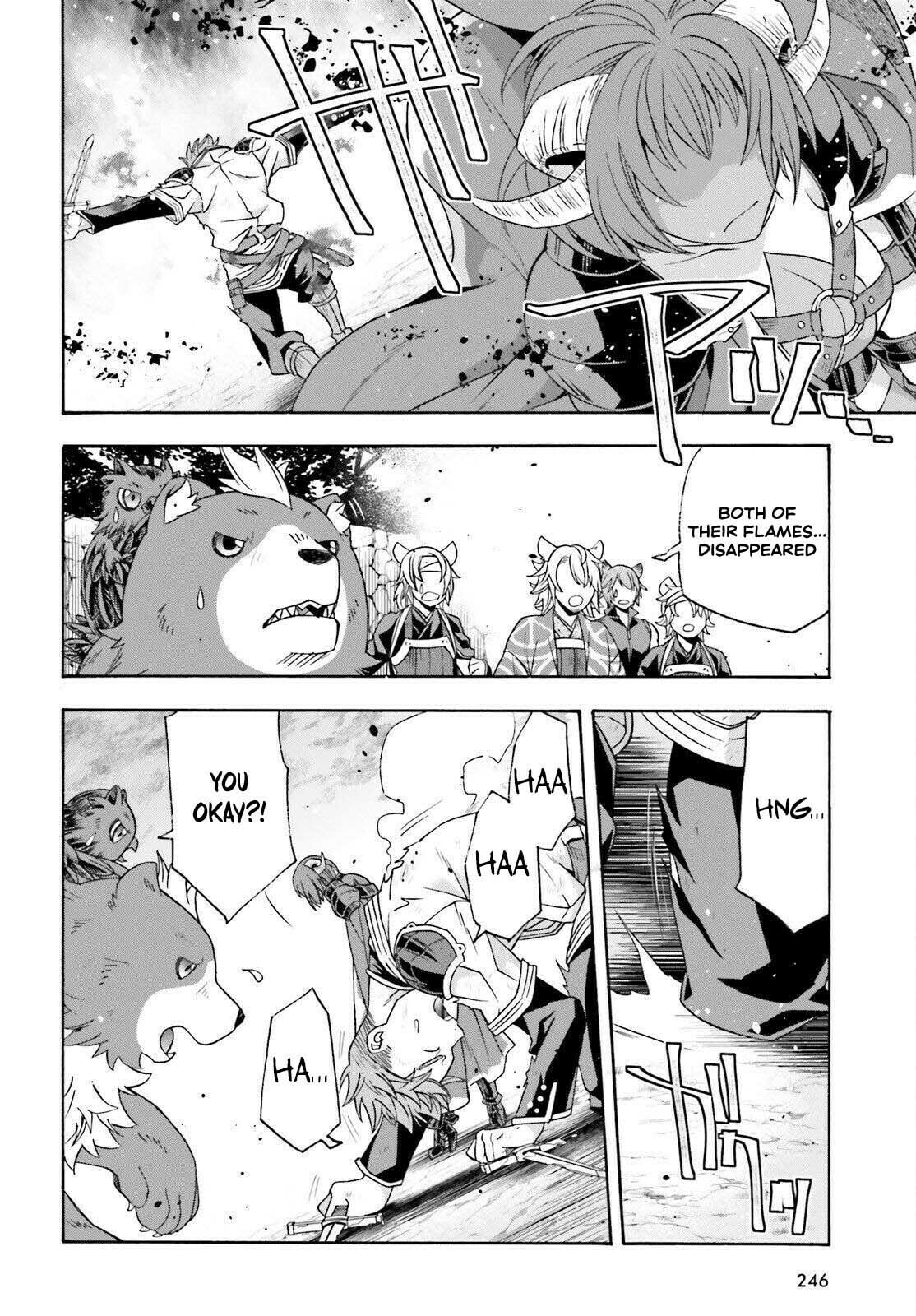 Chiyu Mahou no Machigatta Tsukaikata: Senjou o Kakeru Kaifuku Youin Chapter 85 page 39 - 