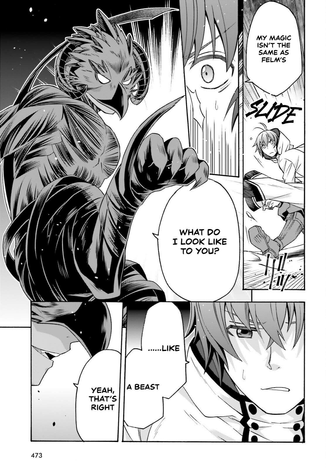 Chiyu Mahou no Machigatta Tsukaikata: Senjou o Kakeru Kaifuku Youin Chapter 86.1 page 5 - 