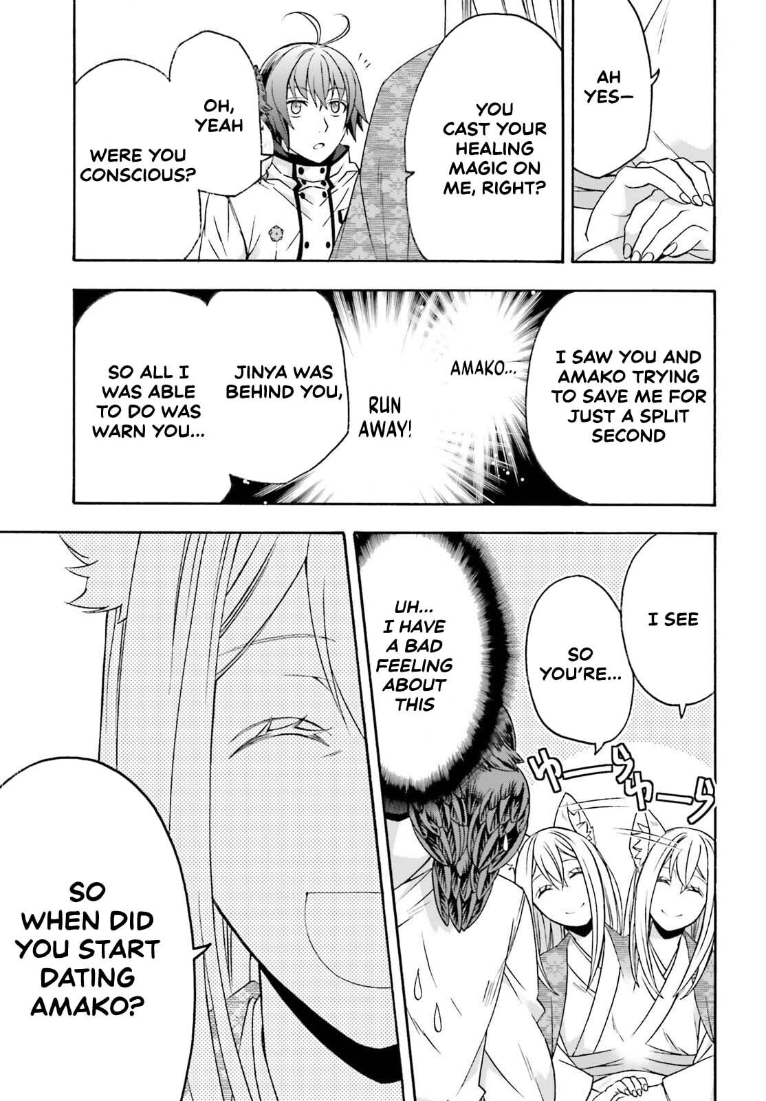 Chiyu Mahou no Machigatta Tsukaikata: Senjou o Kakeru Kaifuku Youin Chapter 87 page 23 - 