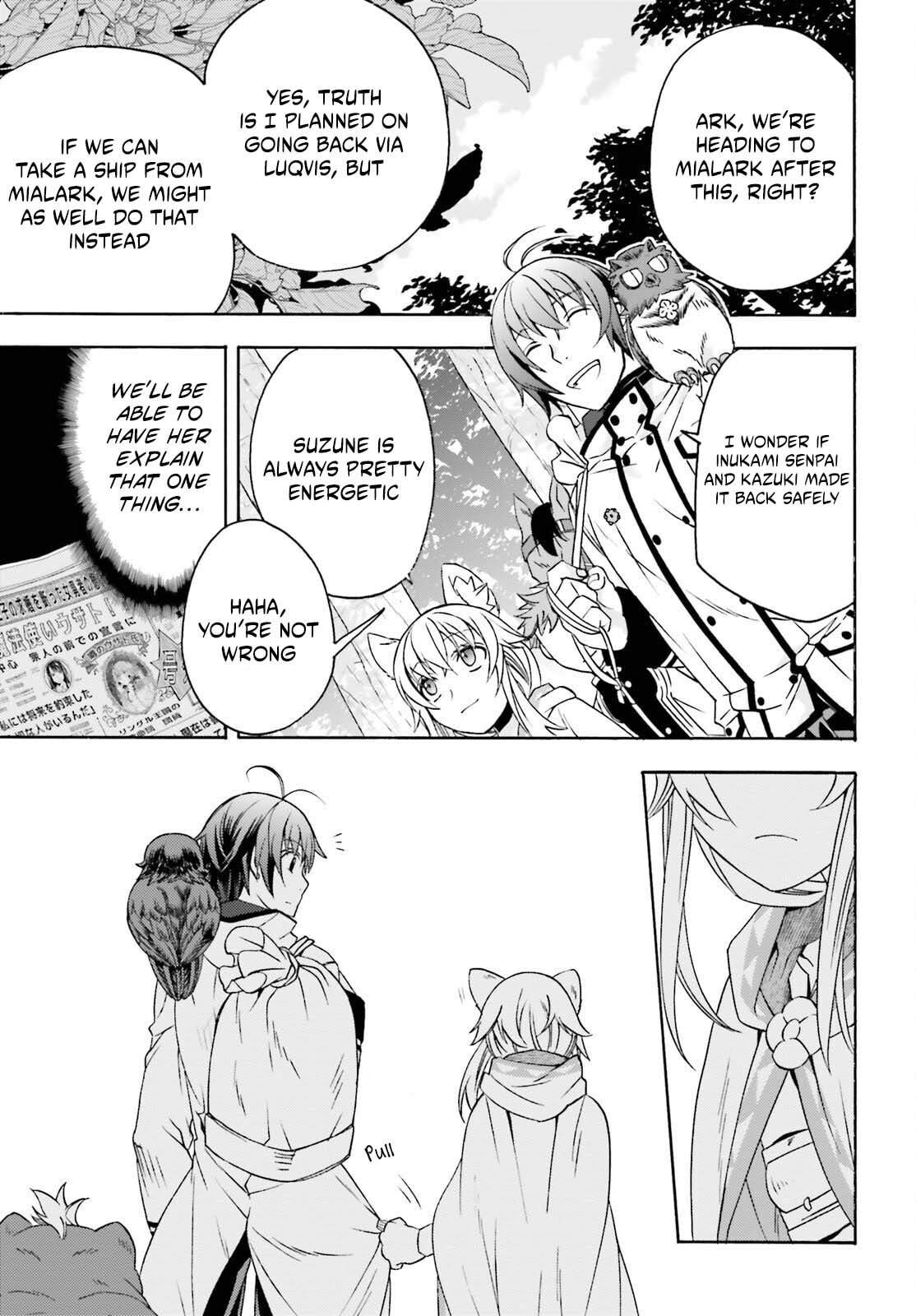 Chiyu Mahou no Machigatta Tsukaikata: Senjou o Kakeru Kaifuku Youin Chapter 88 page 36 - 