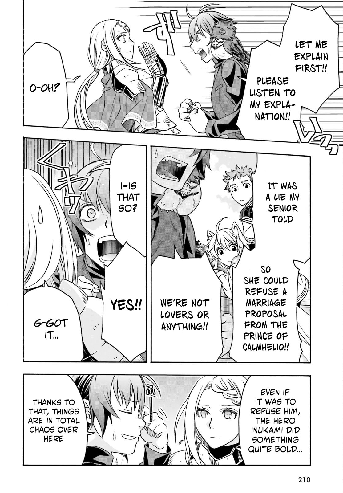 Chiyu Mahou no Machigatta Tsukaikata: Senjou o Kakeru Kaifuku Youin Chapter 89 page 4 - 