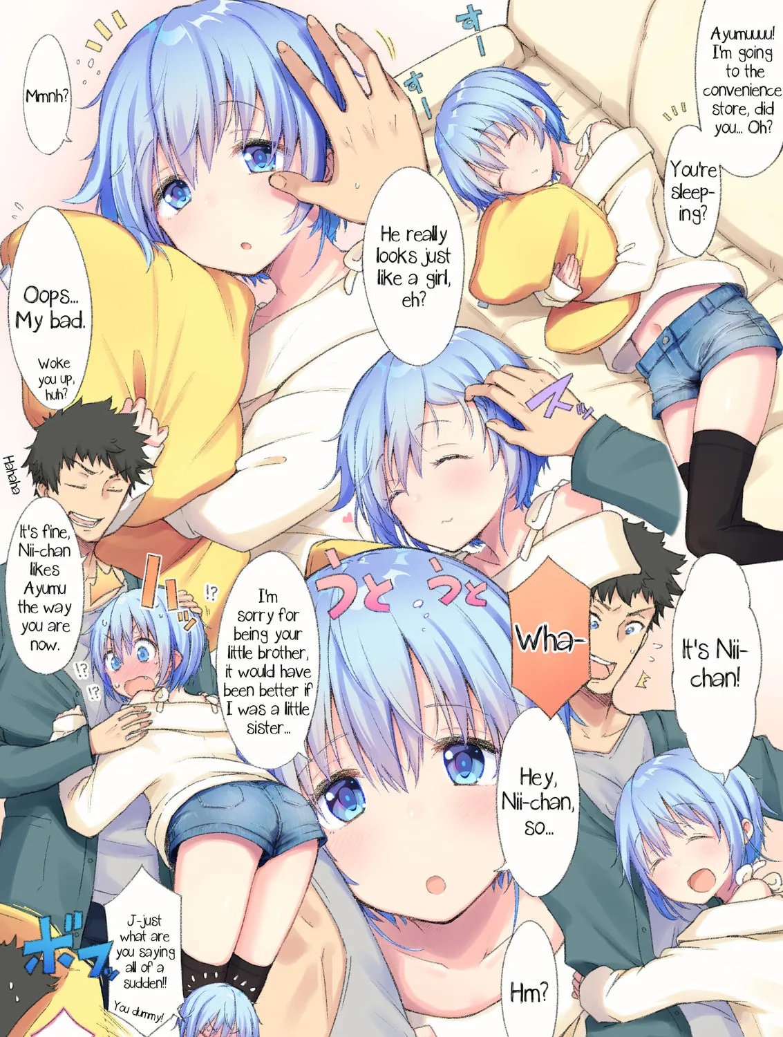Choroi Otokonoko no Ohanashi (Colored) Chapter 13 page 1 - 