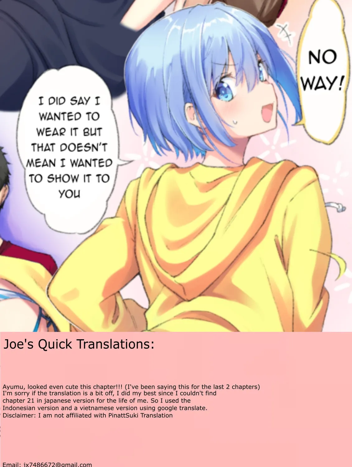 Choroi Otokonoko no Ohanashi (Colored) Chapter 21 page 3 - 