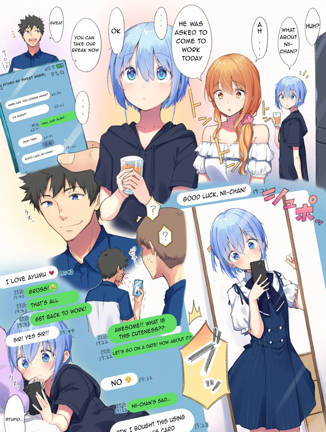 Choroi Otokonoko no Ohanashi (Colored) Chapter 22 page 1 - 