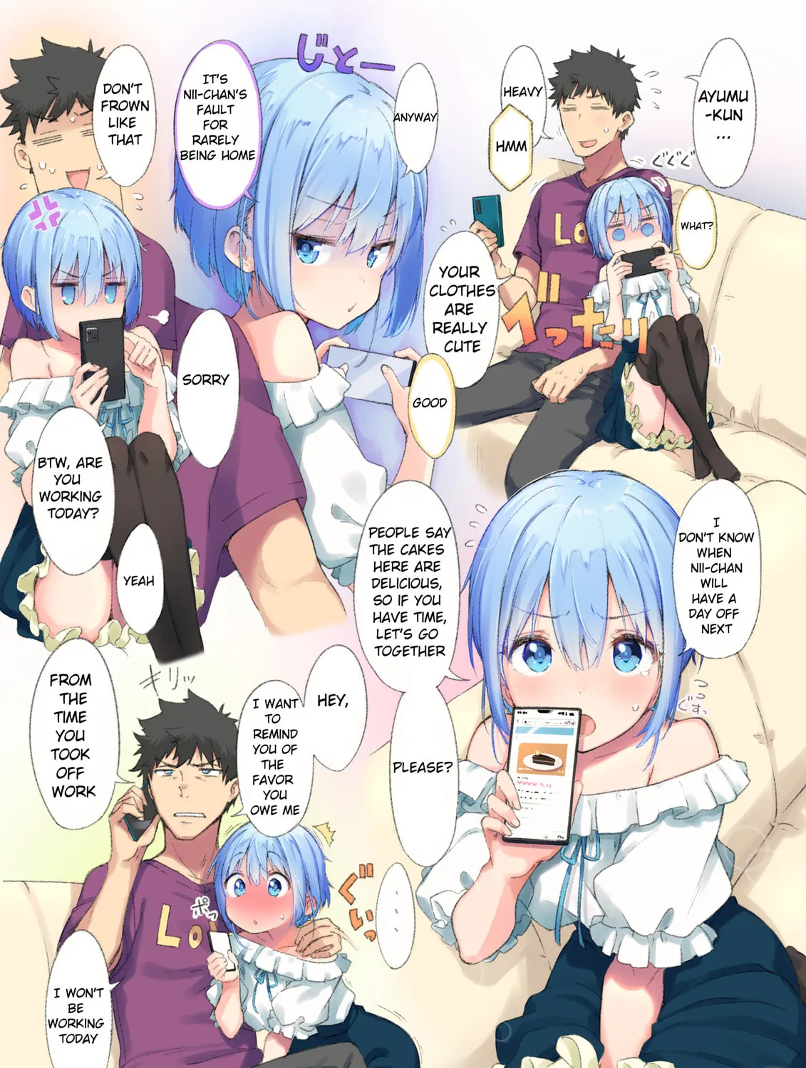 Choroi Otokonoko no Ohanashi (Colored) Chapter 24 page 1 - 