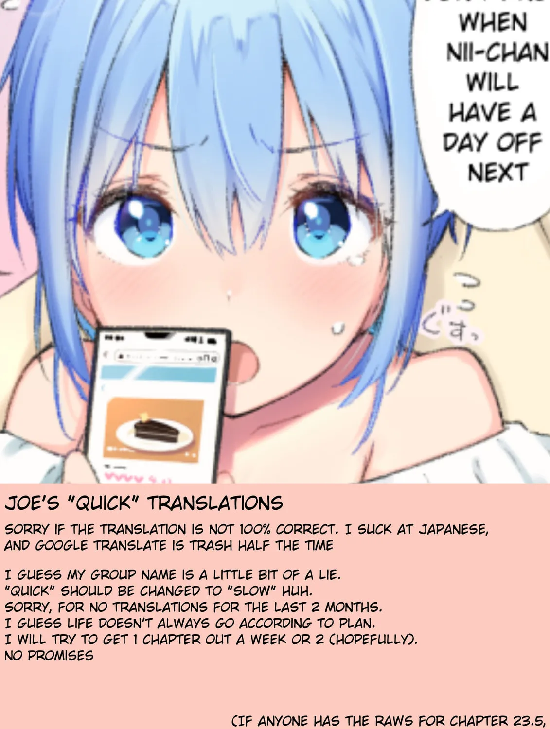Choroi Otokonoko no Ohanashi (Colored) Chapter 24 page 3 - 