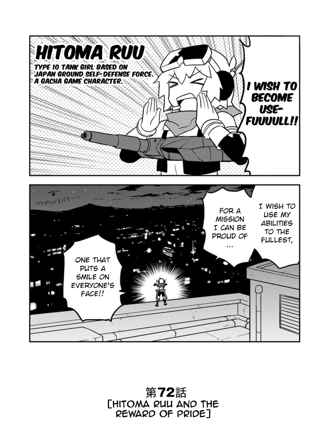 Choukadou Girls Chapter 72 page 1 - 