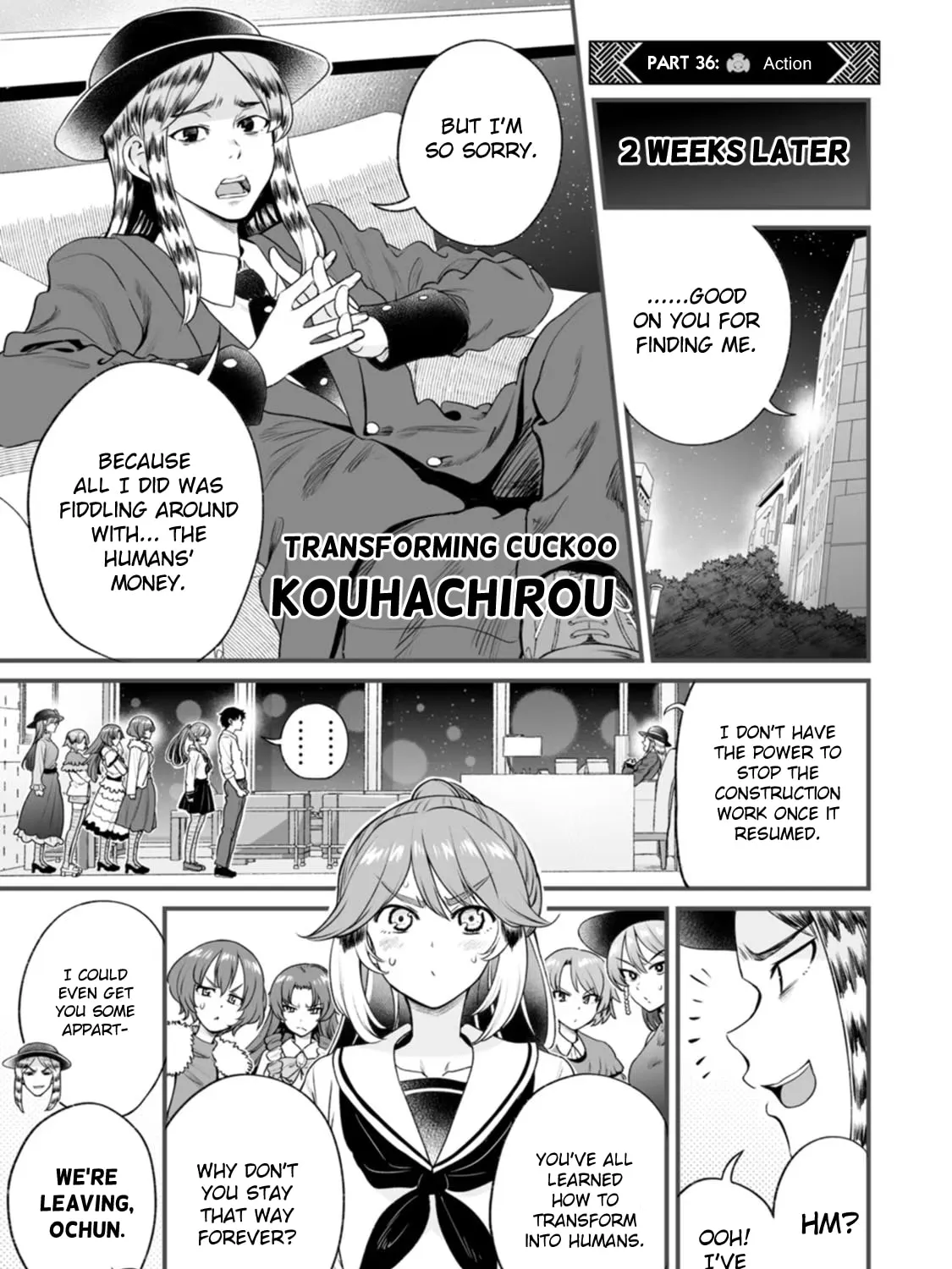 Chun no Ongaeshi Chapter 36 page 1 - 