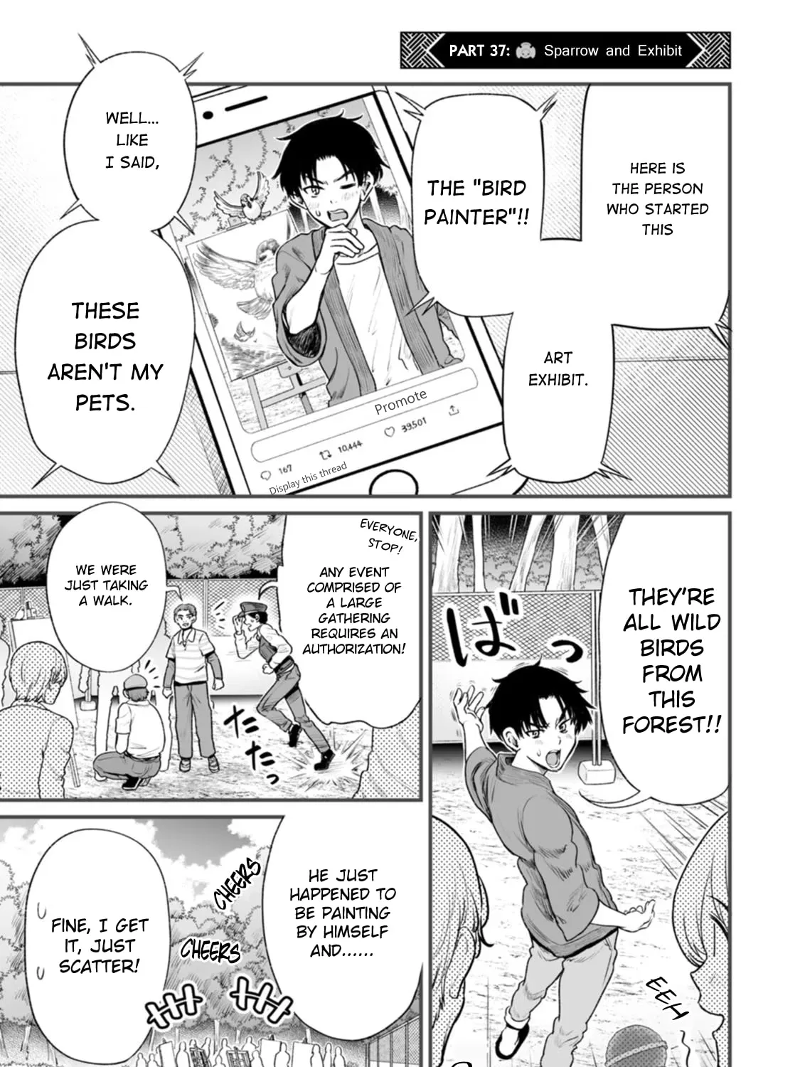 Chun no Ongaeshi Chapter 37 page 1 - 
