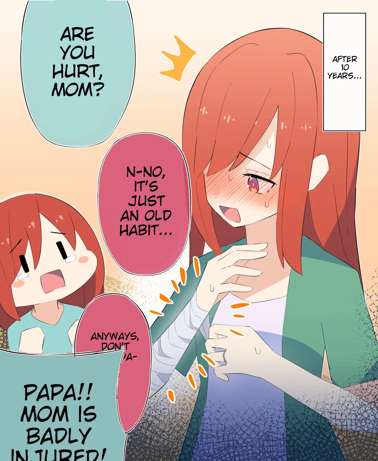 Chuunibyou-chan after 10 years. (Colored) Chapter 2 page 3 - 