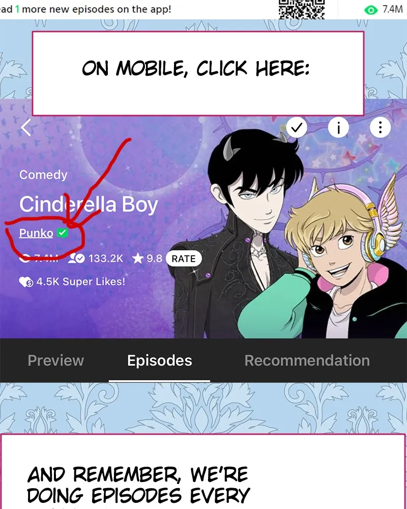 Cinderella Boy Chapter 61 page 239 - 