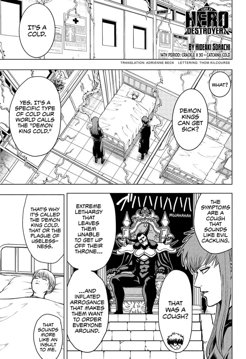 Class 2-B Hero Destroyerz Chapter 14 page 3 - 