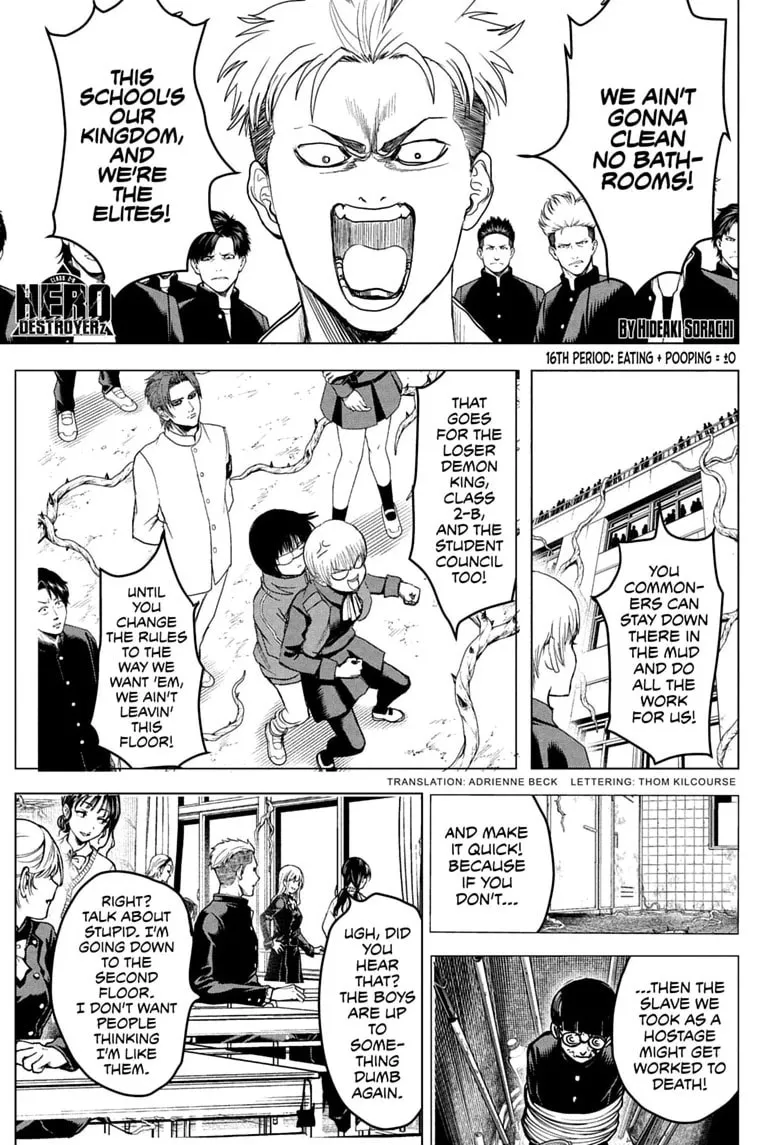 Class 2-B Hero Destroyerz Chapter 16 page 1 - 