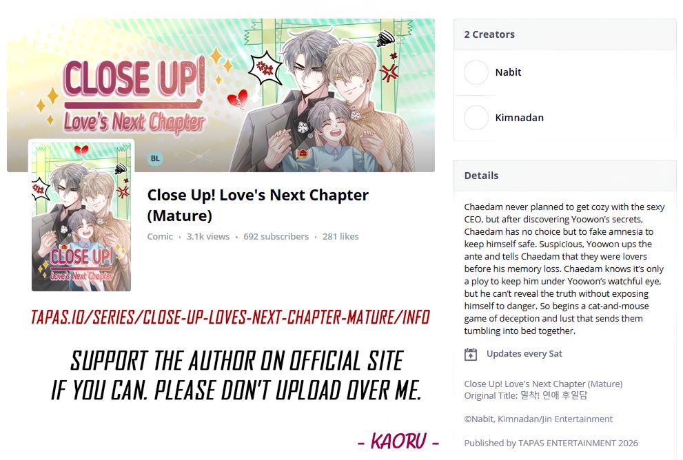 Close up! Stories after dating Chapter 21 page 35 - 