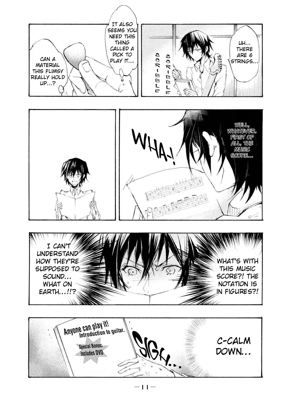 Code Black: Lelouch of the Shred Guitar Chapter 1 page 12 - 