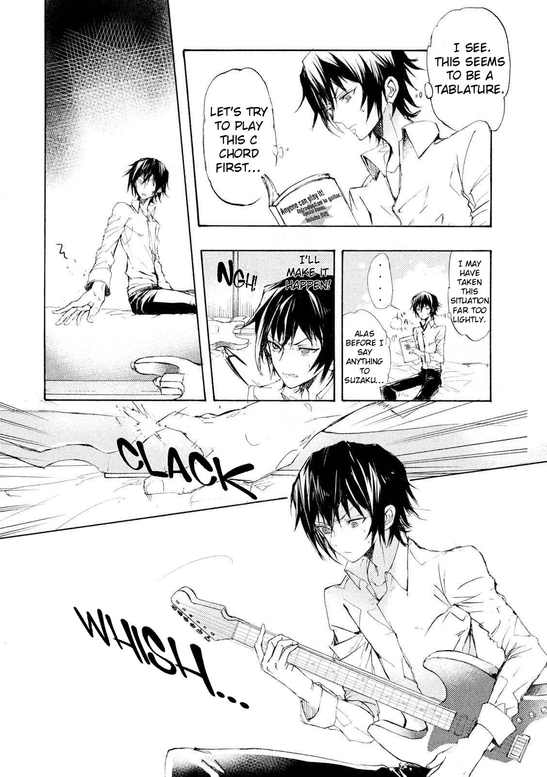 Code Black: Lelouch of the Shred Guitar Chapter 1 page 13 - 