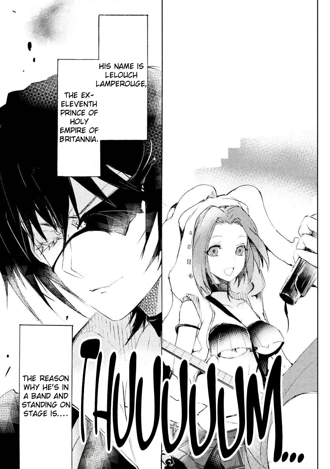 Code Black: Lelouch of the Shred Guitar Chapter 1 page 6 - 