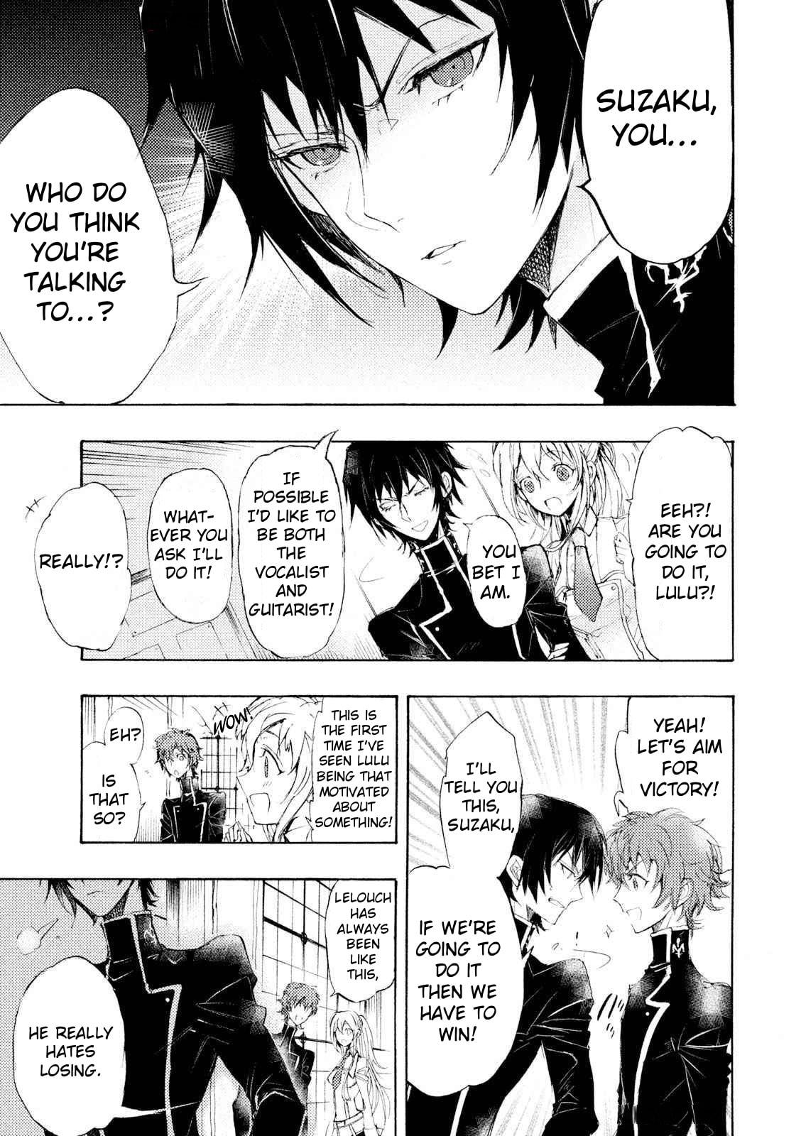 Code Black: Lelouch of the Shred Guitar Chapter 1 page 10 - 