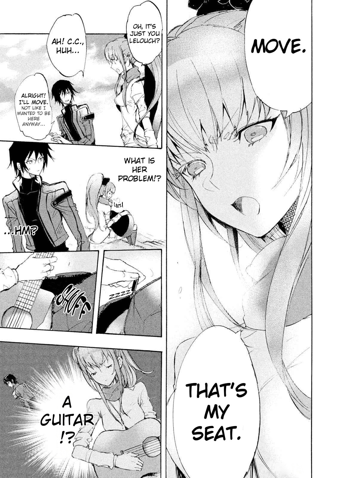Code Black: Lelouch of the Shred Guitar Chapter 3 page 5 - 