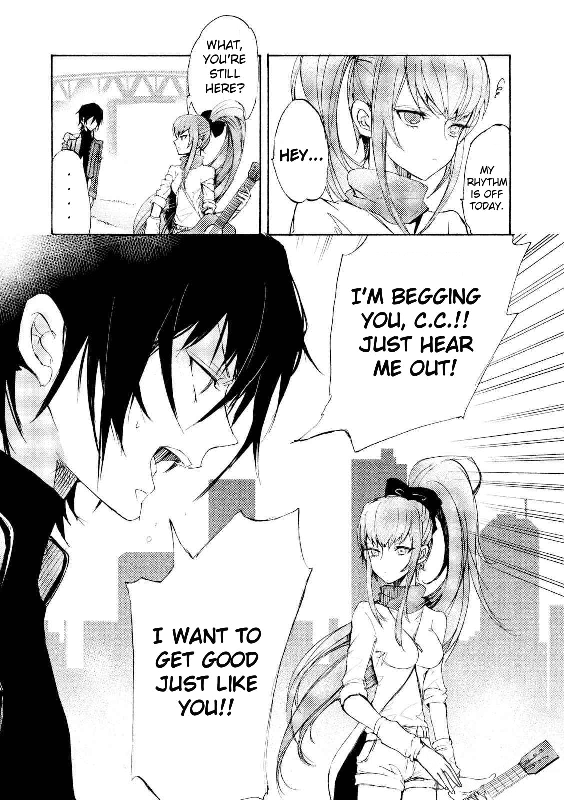 Code Black: Lelouch of the Shred Guitar Chapter 3 page 8 - 