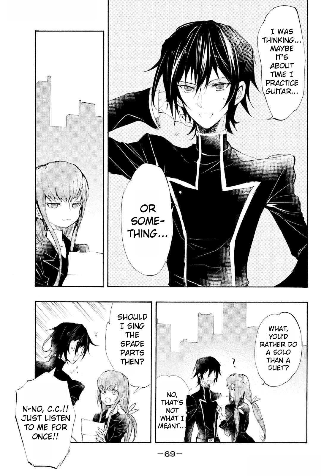 Code Black: Lelouch of the Shred Guitar Chapter 4 page 6 - 
