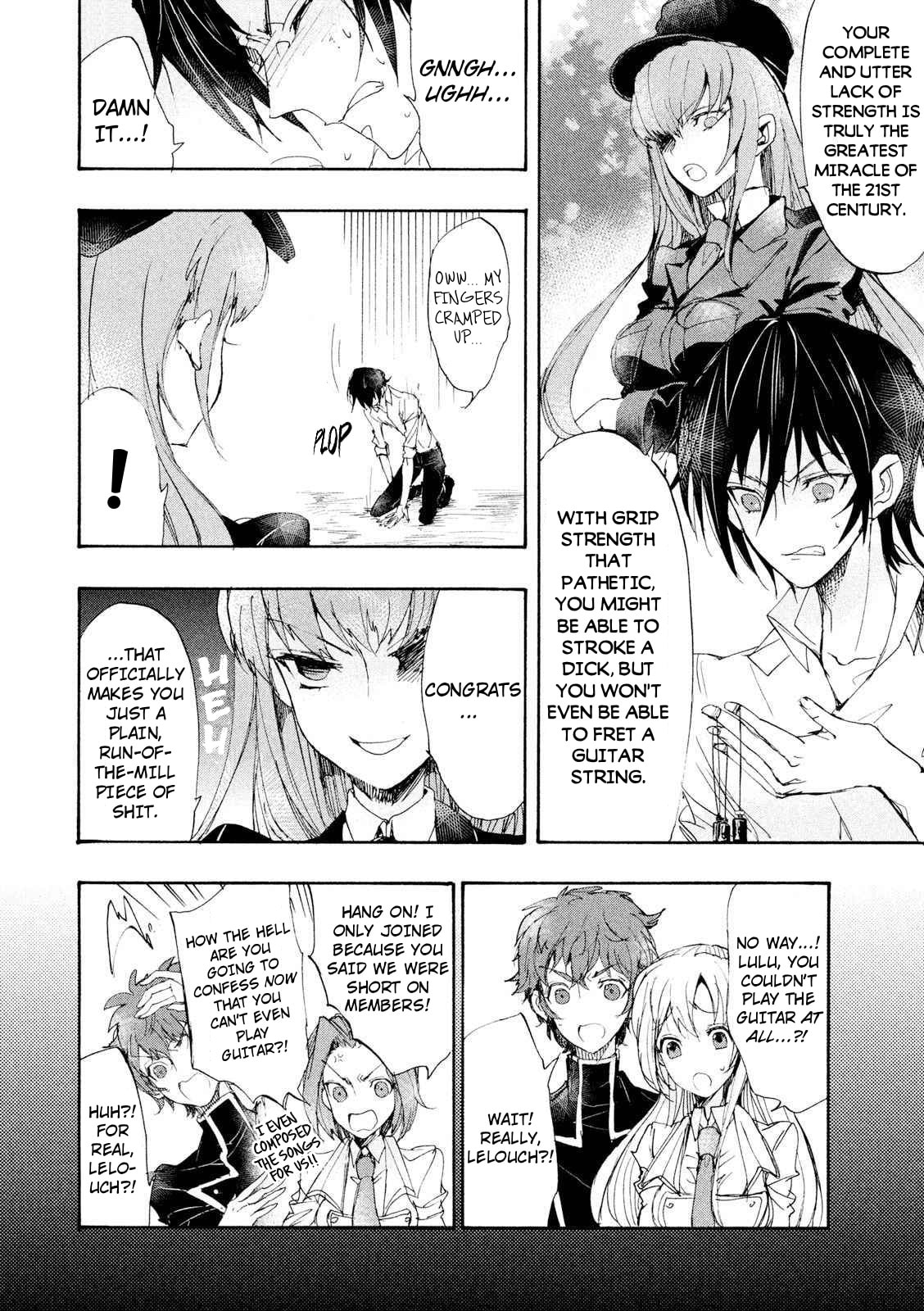 Code Black: Lelouch of the Shred Guitar Chapter 5 page 11 - 