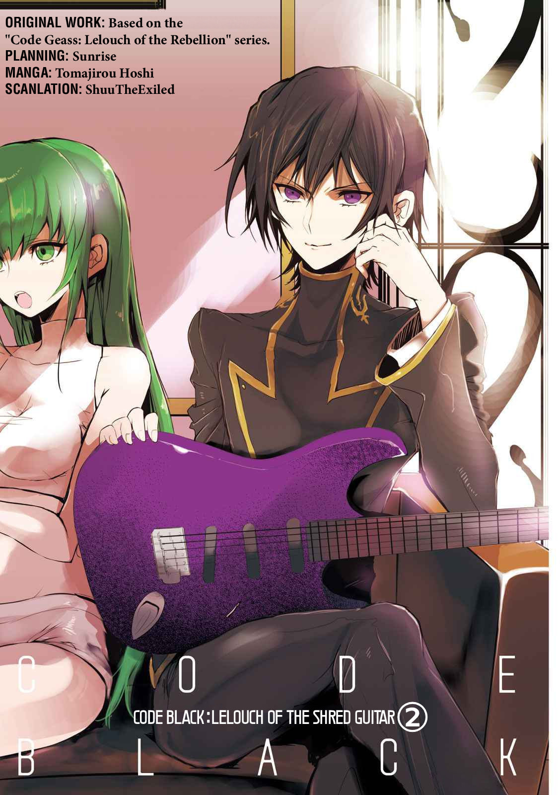 Code Black: Lelouch of the Shred Guitar Chapter 6 page 2 - 