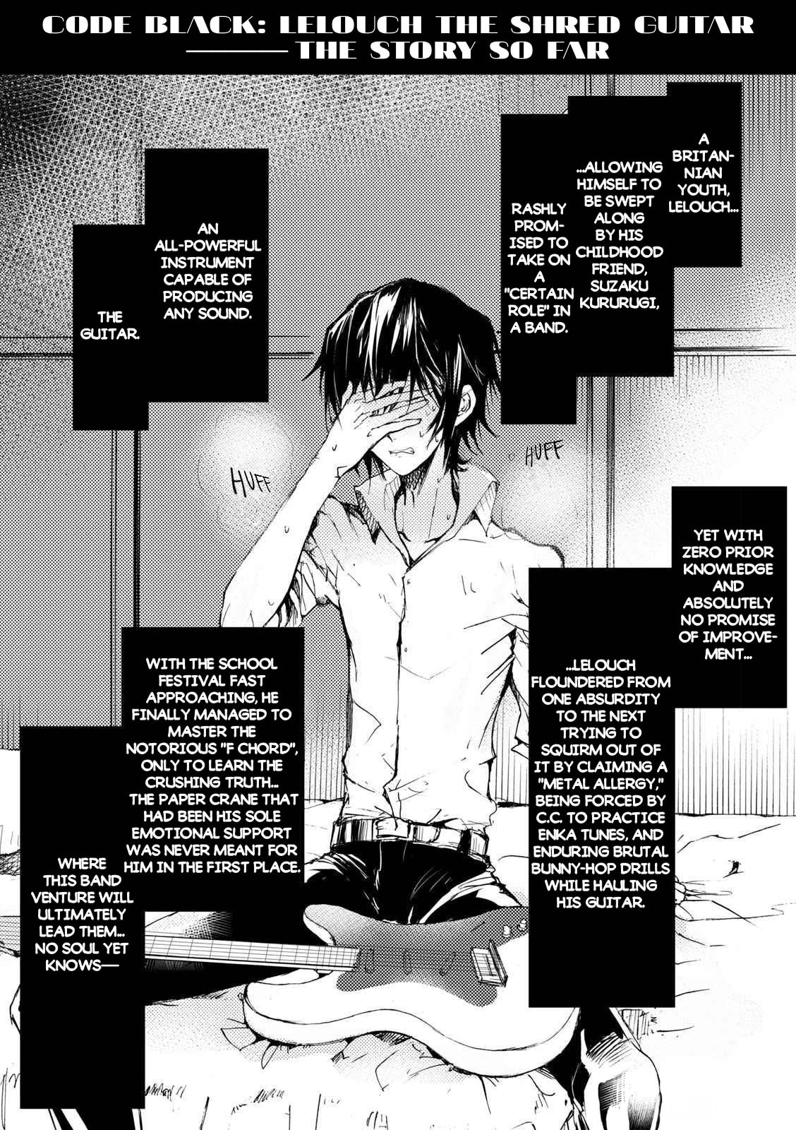 Code Black: Lelouch of the Shred Guitar Chapter 6 page 4 - 