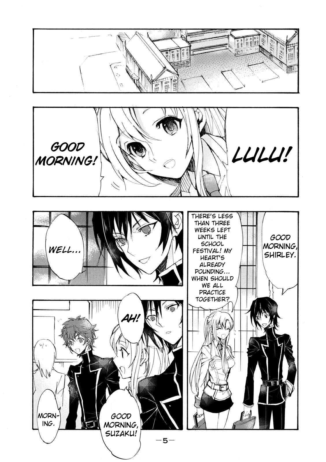 Code Black: Lelouch of the Shred Guitar Chapter 6 page 6 - 