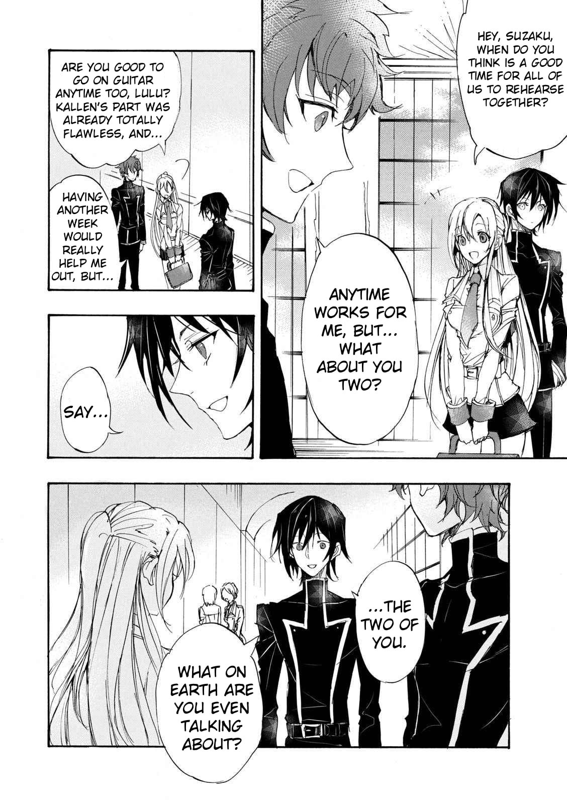Code Black: Lelouch of the Shred Guitar Chapter 6 page 7 - 