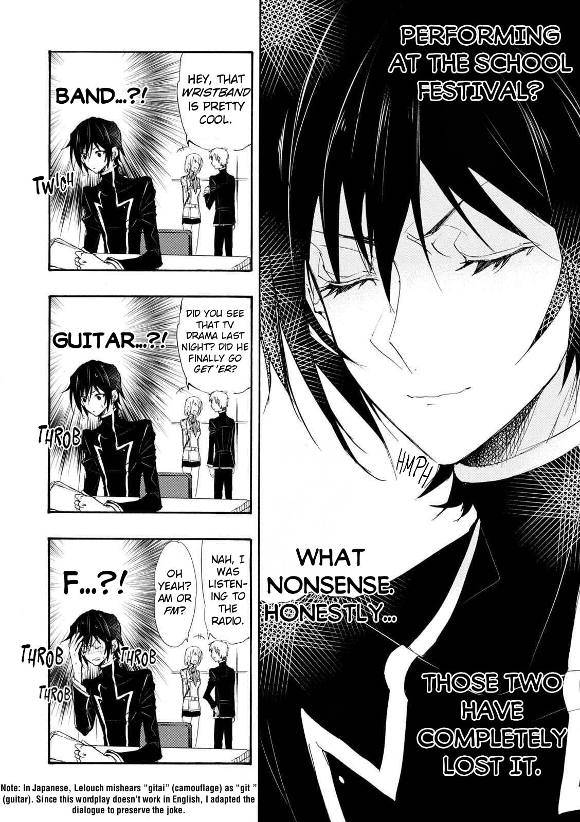 Code Black: Lelouch of the Shred Guitar Chapter 6 page 9 - 