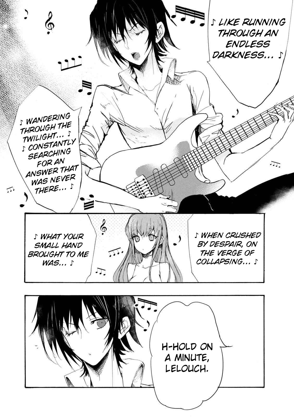 Code Black: Lelouch of the Shred Guitar Chapter 7 page 8 - 