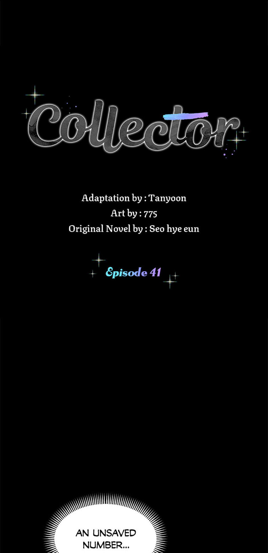 Collectors Chapter 41 page 1 - 