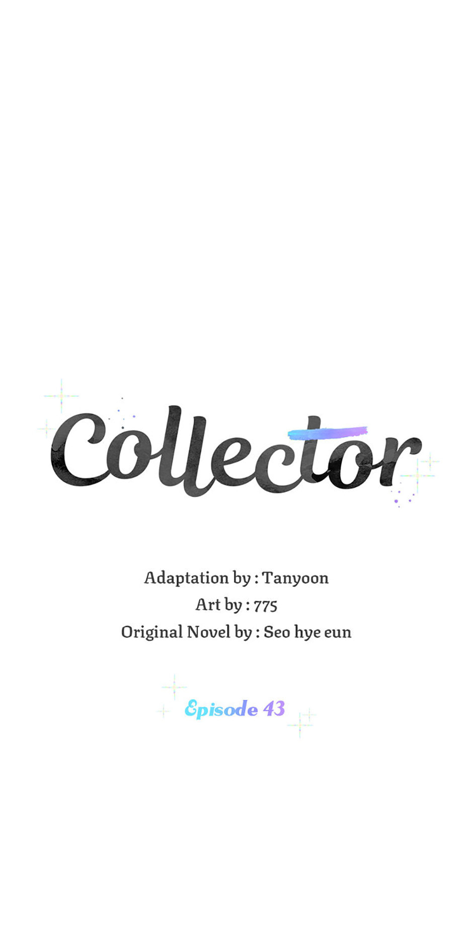 Collectors Chapter 43 page 1 - 