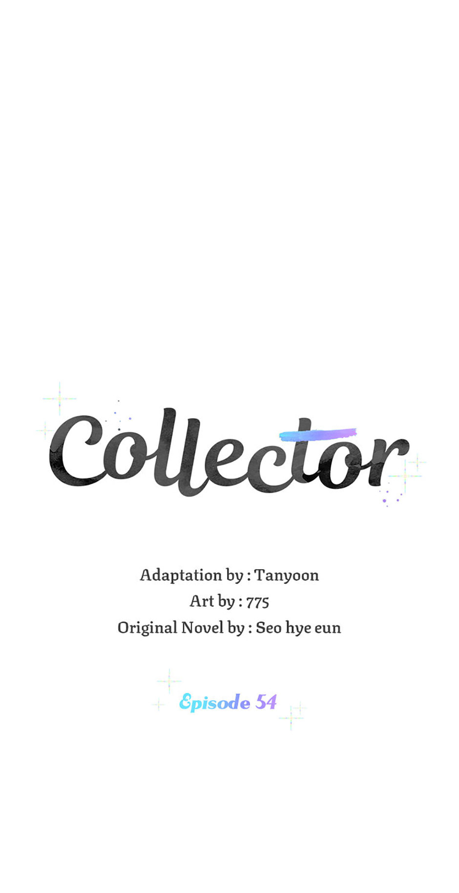 Collectors Chapter 54 page 1 - 