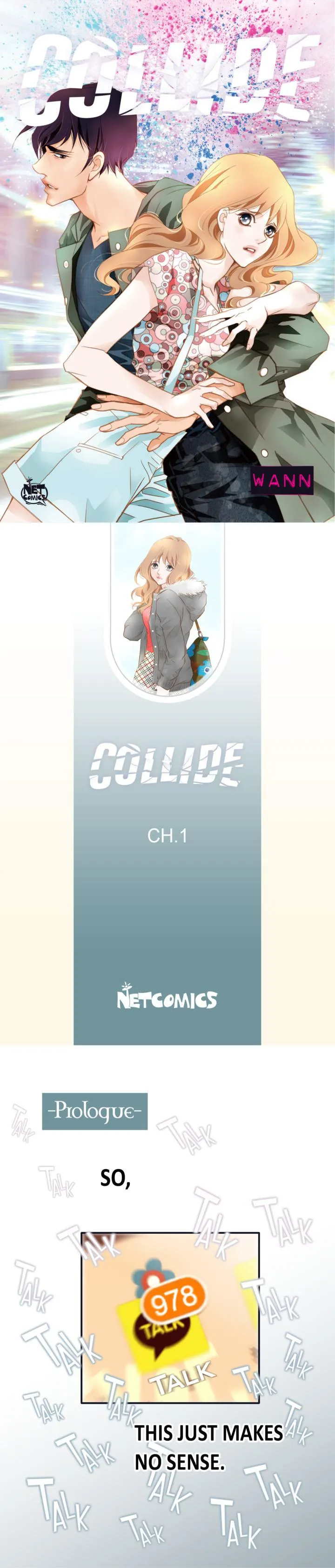 Collide Chapter 1 page 1 - 