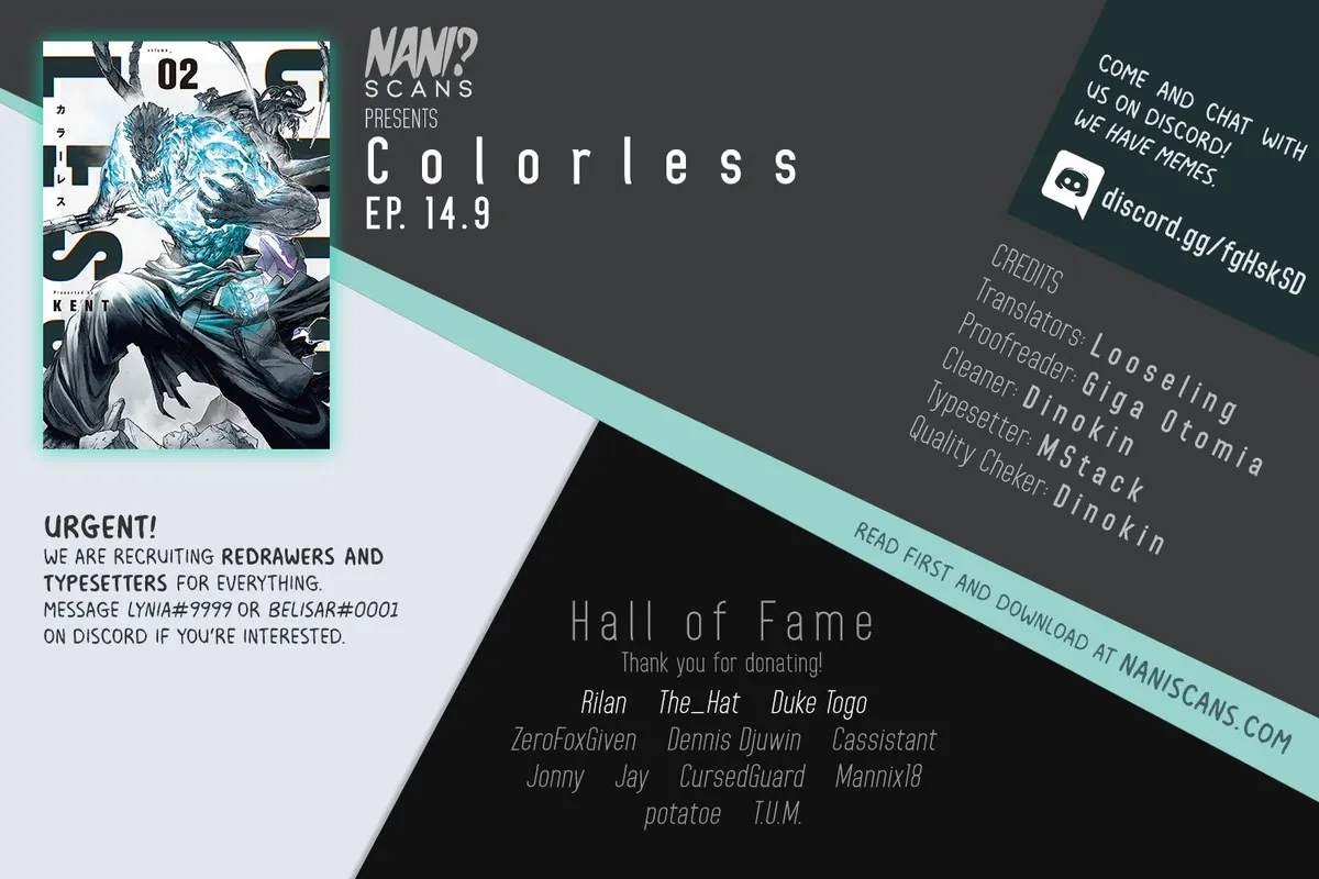 COLOR/LESS Chapter 14.9 page 1 - 
