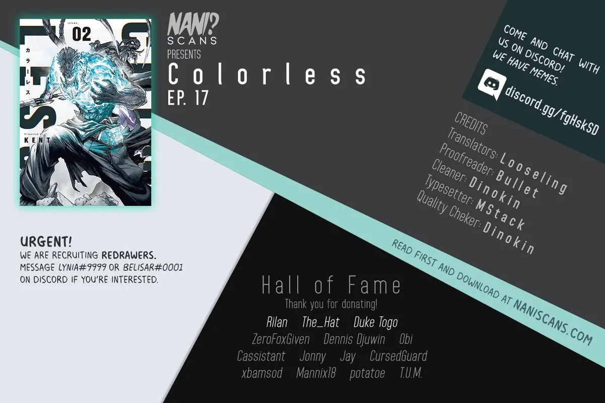 COLOR/LESS Chapter 17 page 1 - 