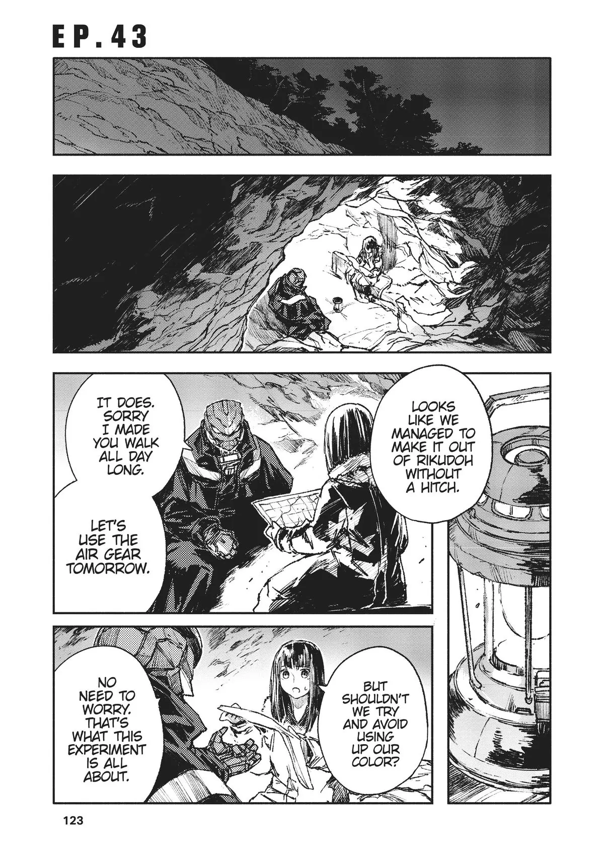 COLOR/LESS Chapter 43 page 1 - 