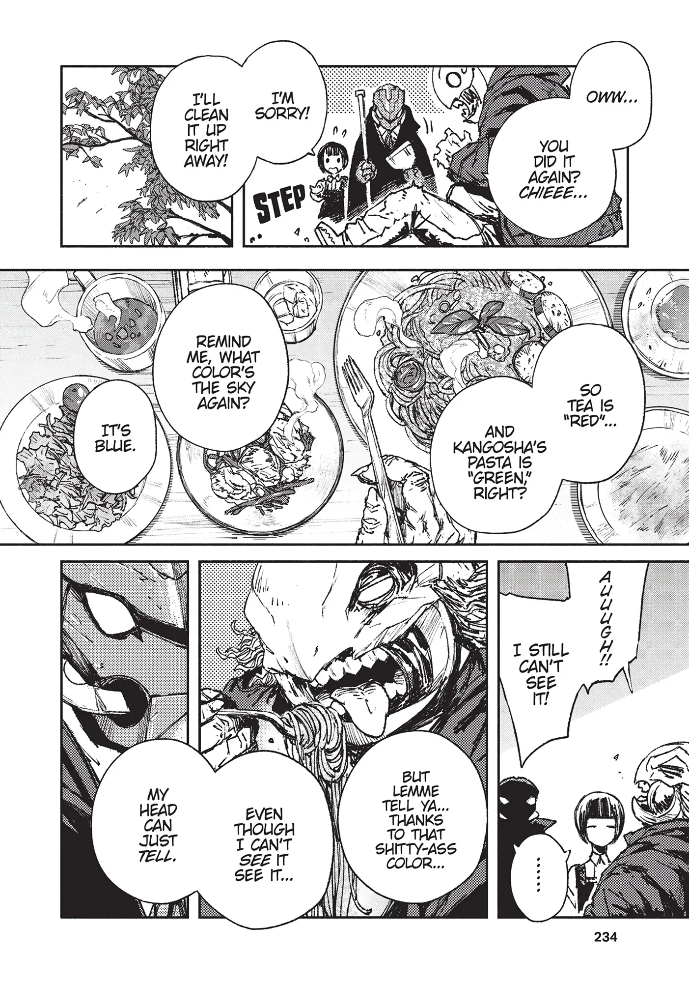 COLOR/LESS Chapter 70 page 2 - 